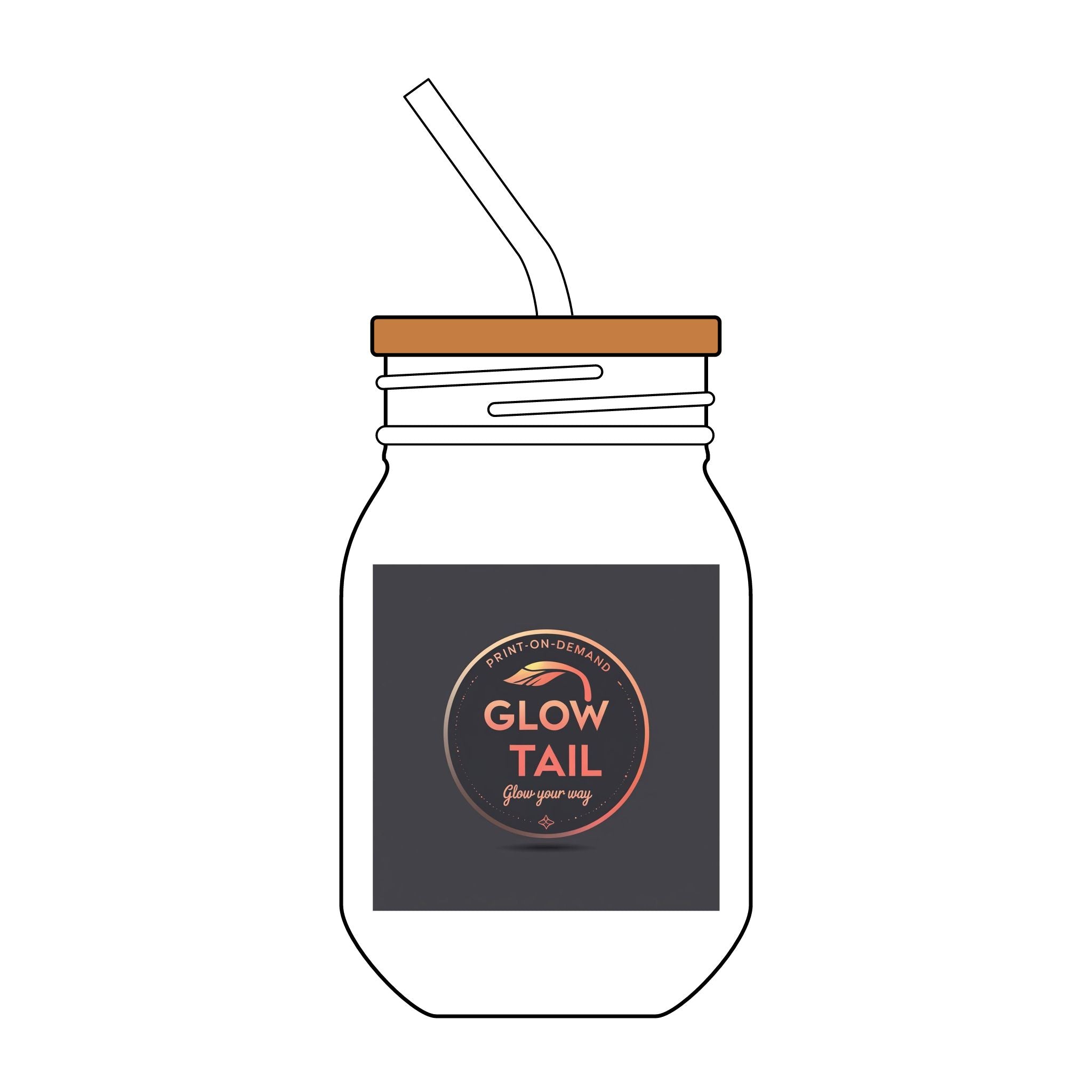Sipper Glass with Straw