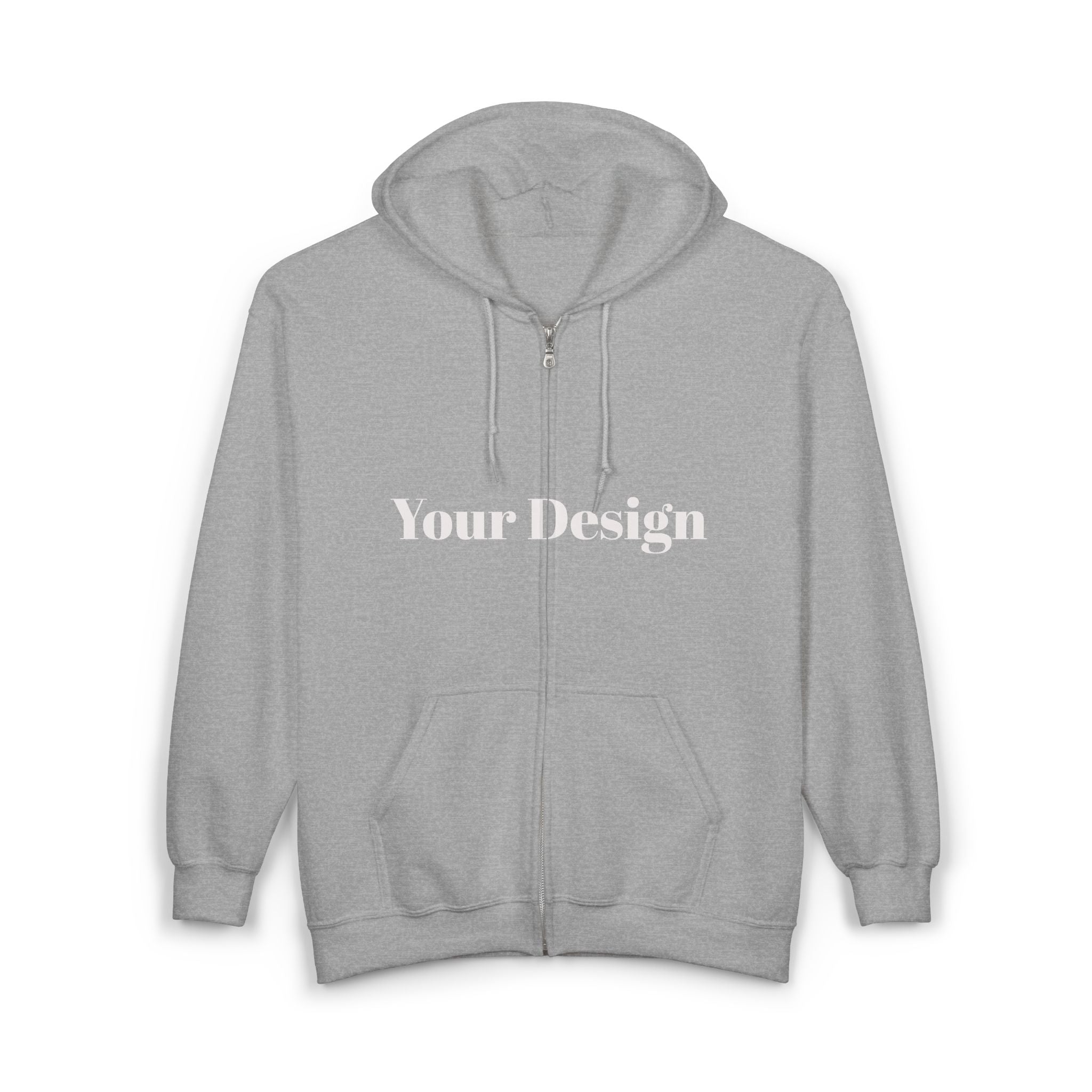Unisex Zip Hoodie