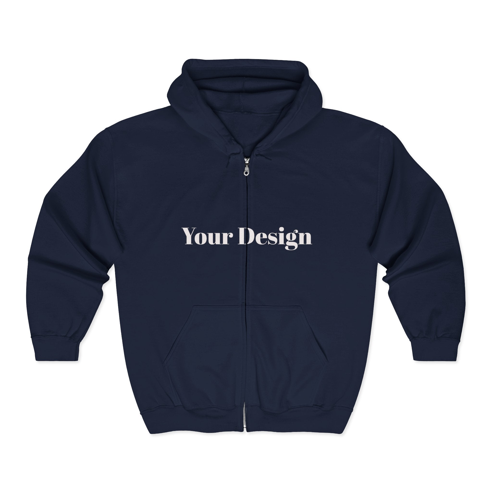Unisex Zip Hoodie