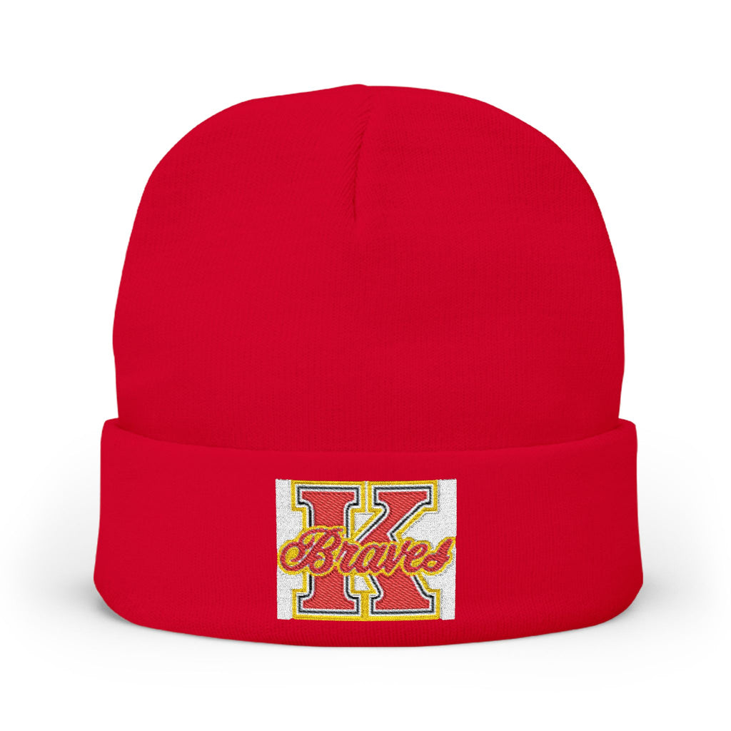 Jr Braves Embroidered Knit Beanie
