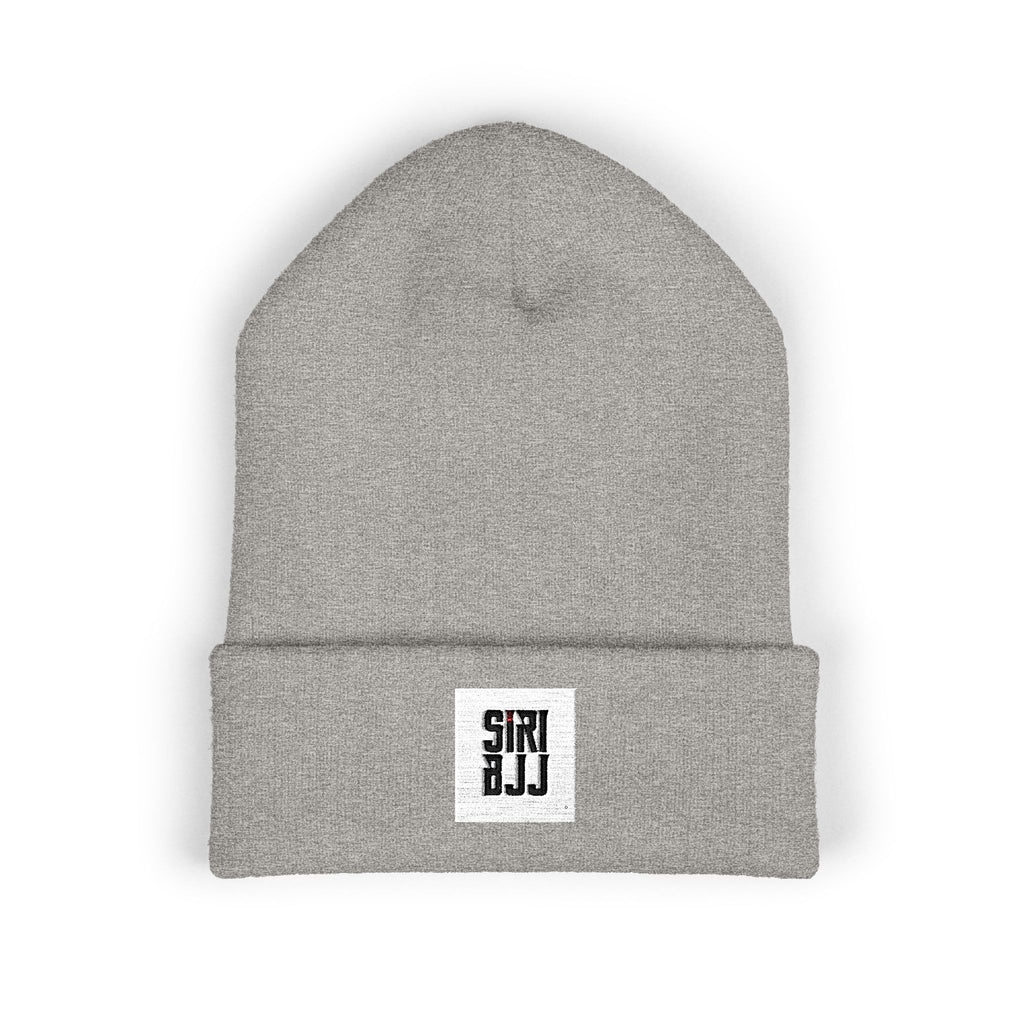 Siri Embroidered Cuffed Beanie