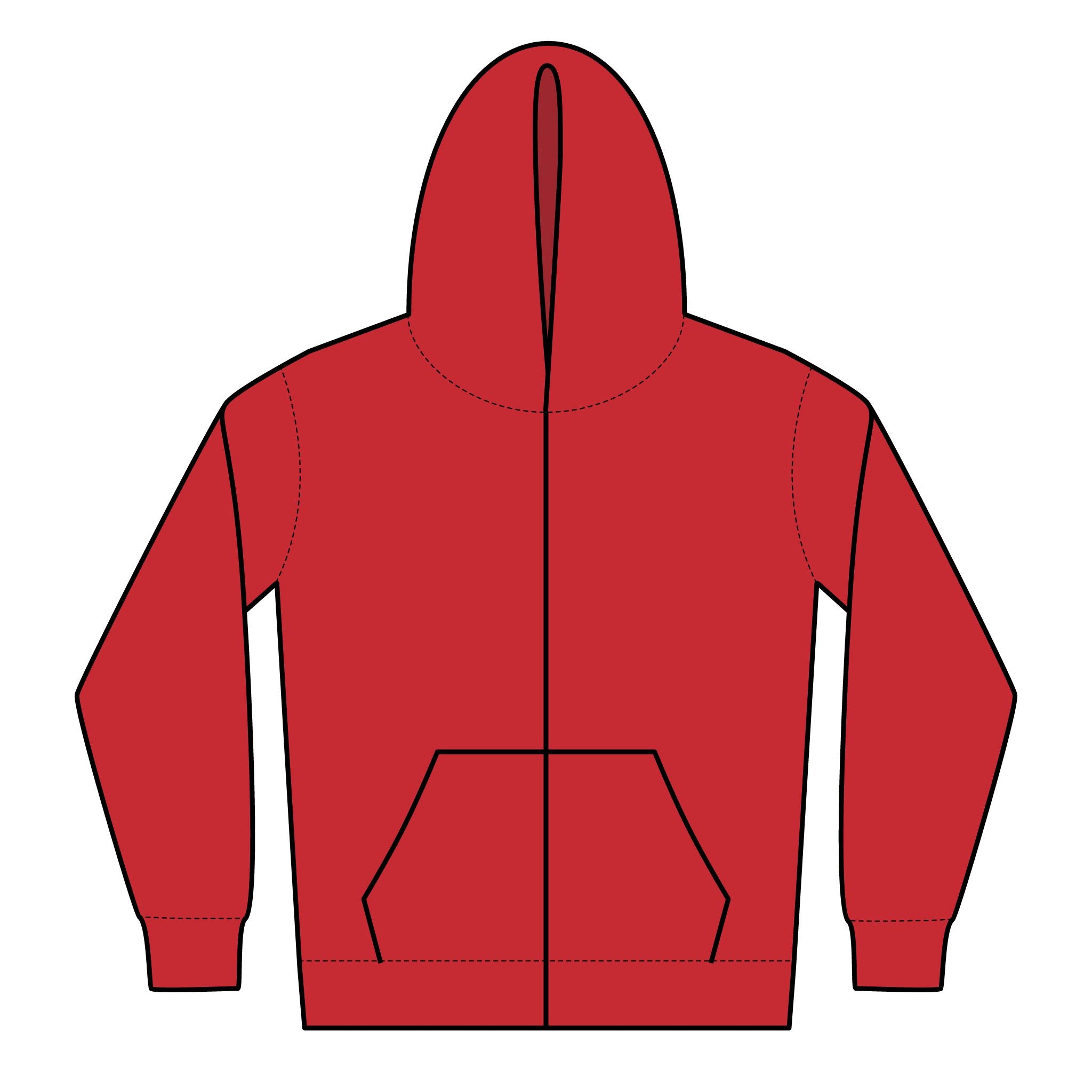 Youth Zipped Hoodie