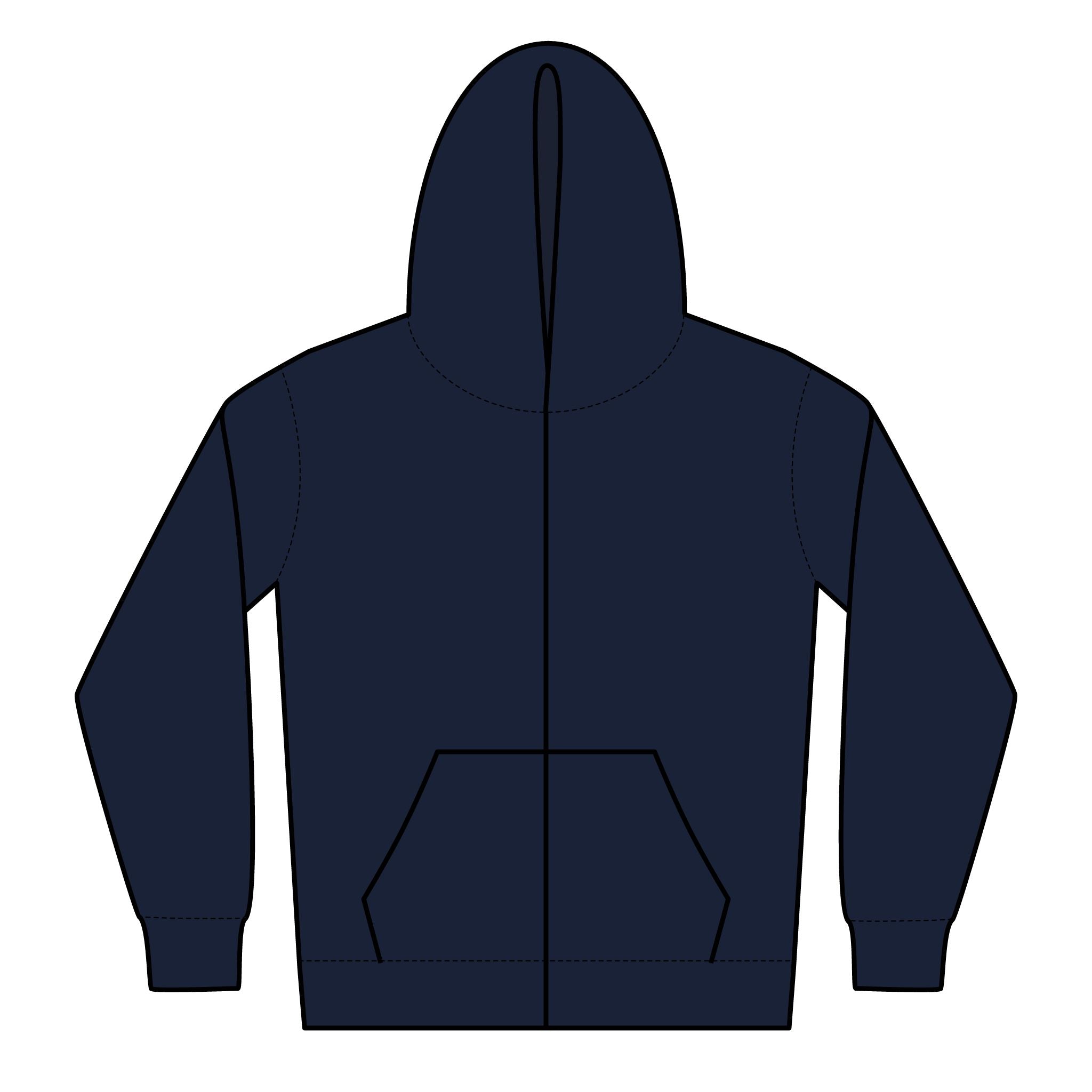 Youth Zipped Hoodie
