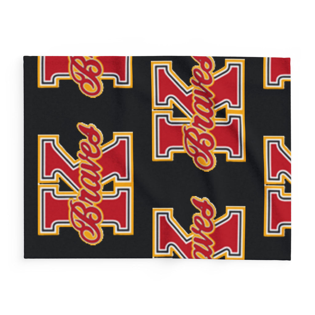 Junior Braves Football  Fleece Blanket