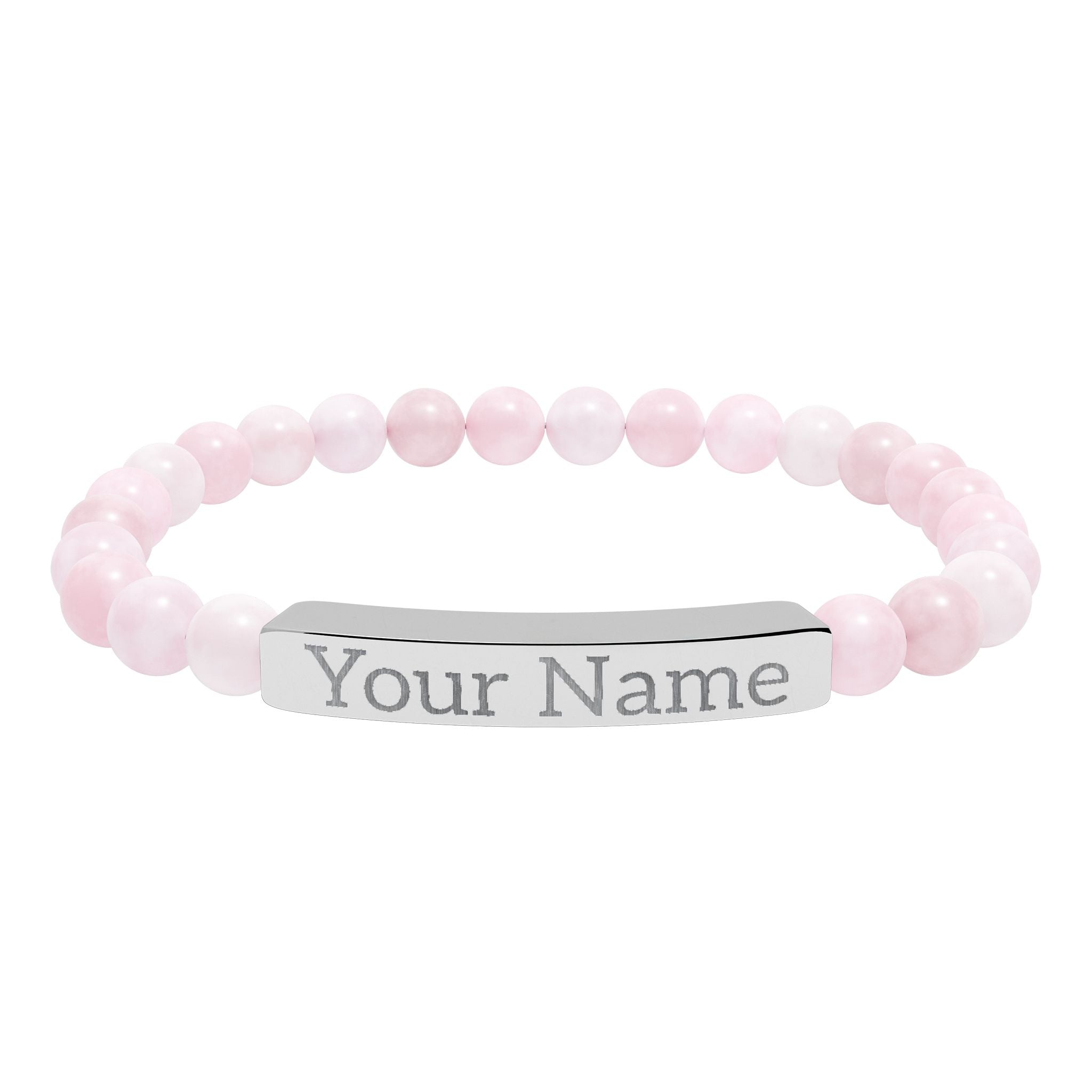 Engraved Name Stretch Bracelet