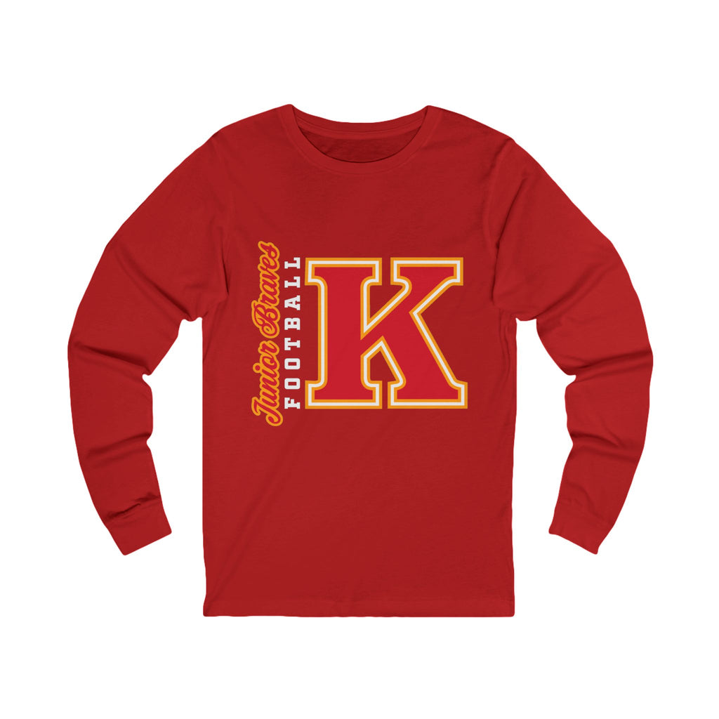 Adult Jr Braves Long Sleeve Tee