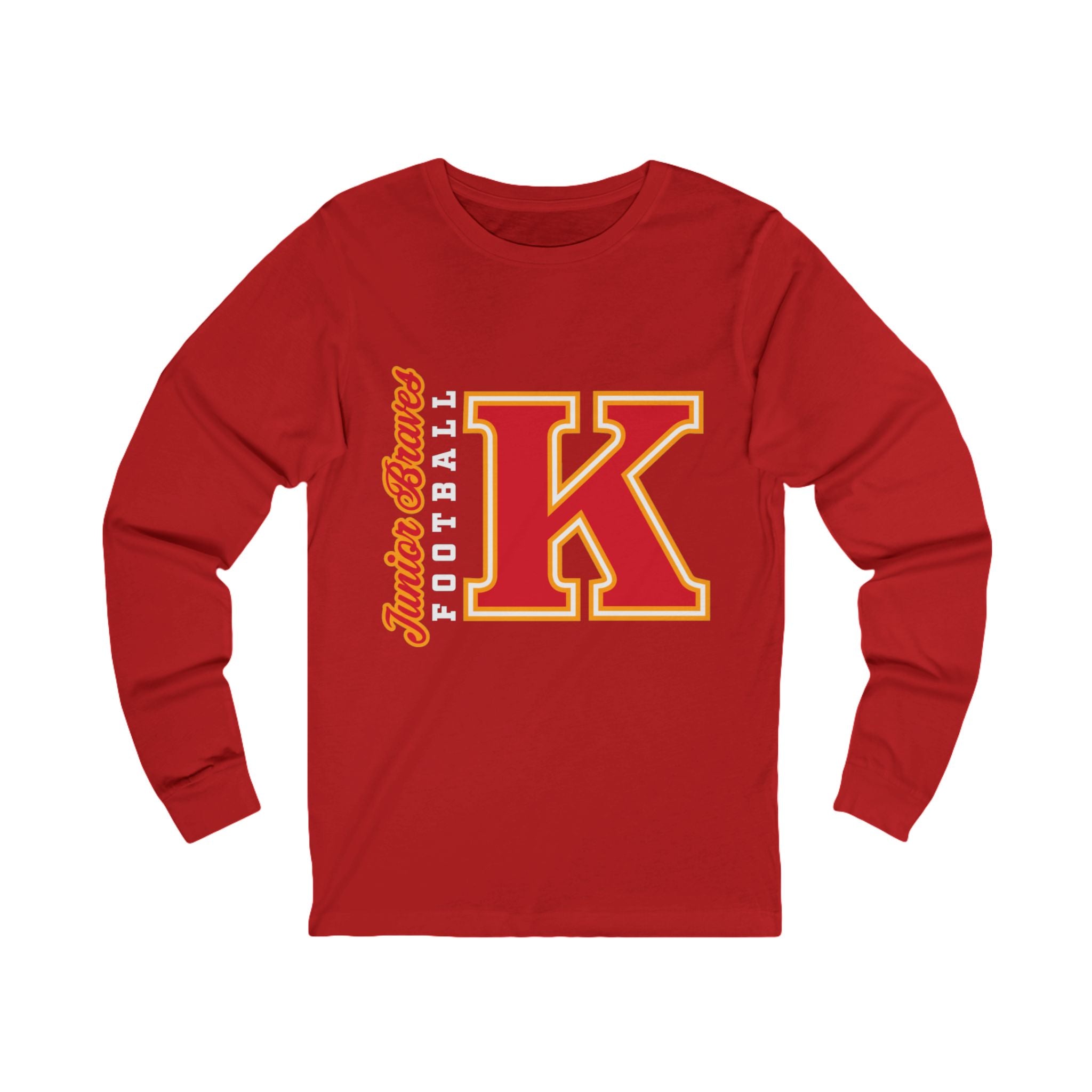 Adult Jr Braves Long Sleeve Tee