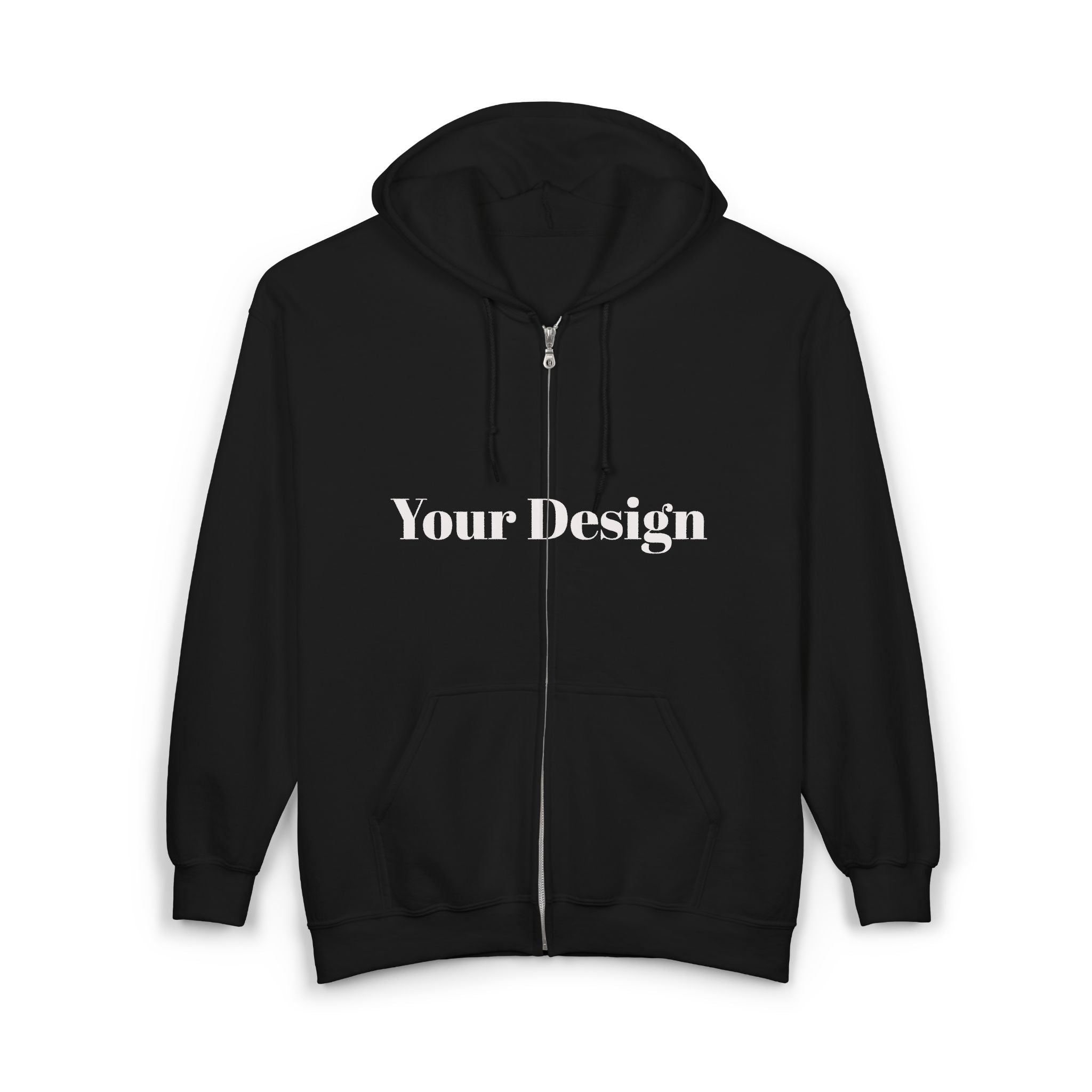 Unisex Zip Hoodie