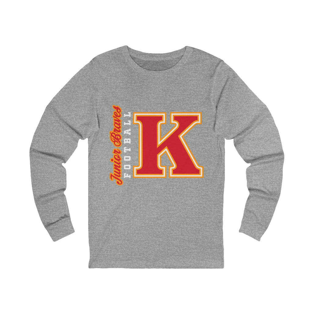 Adult Jr Braves Long Sleeve Tee