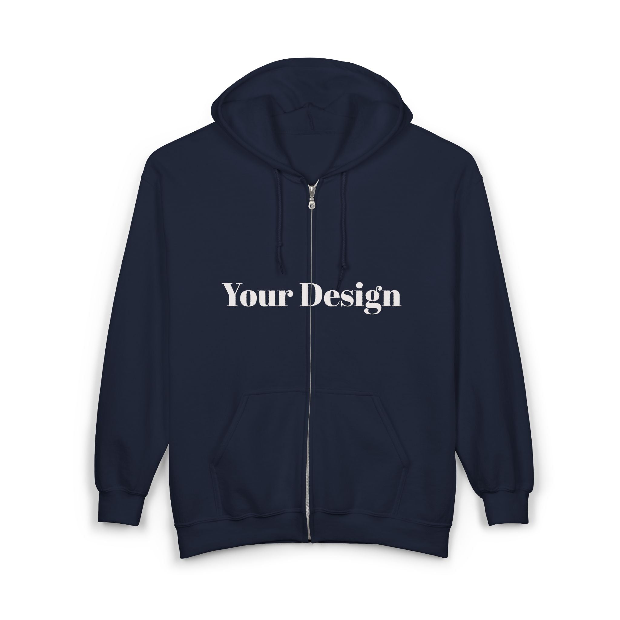 Unisex Zip Hoodie
