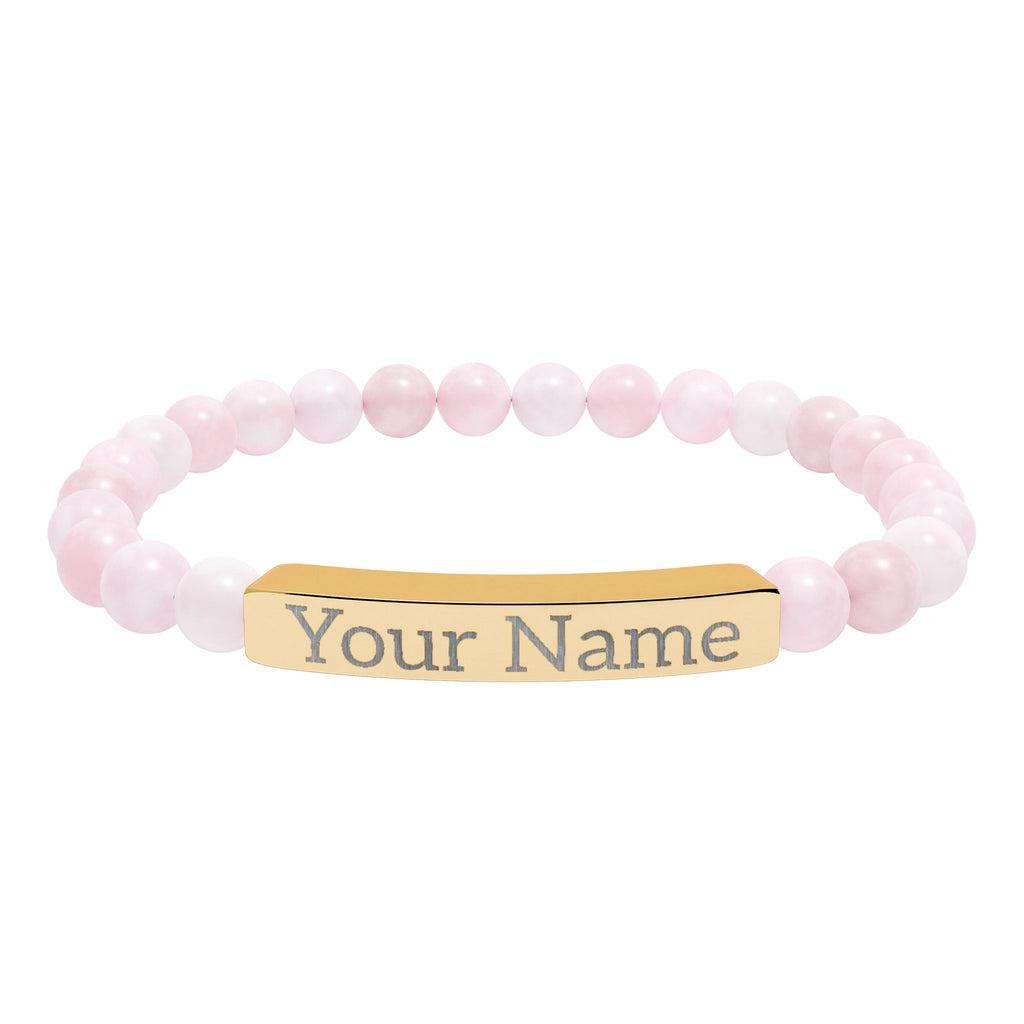 Engraved Name Stretch Bracelet