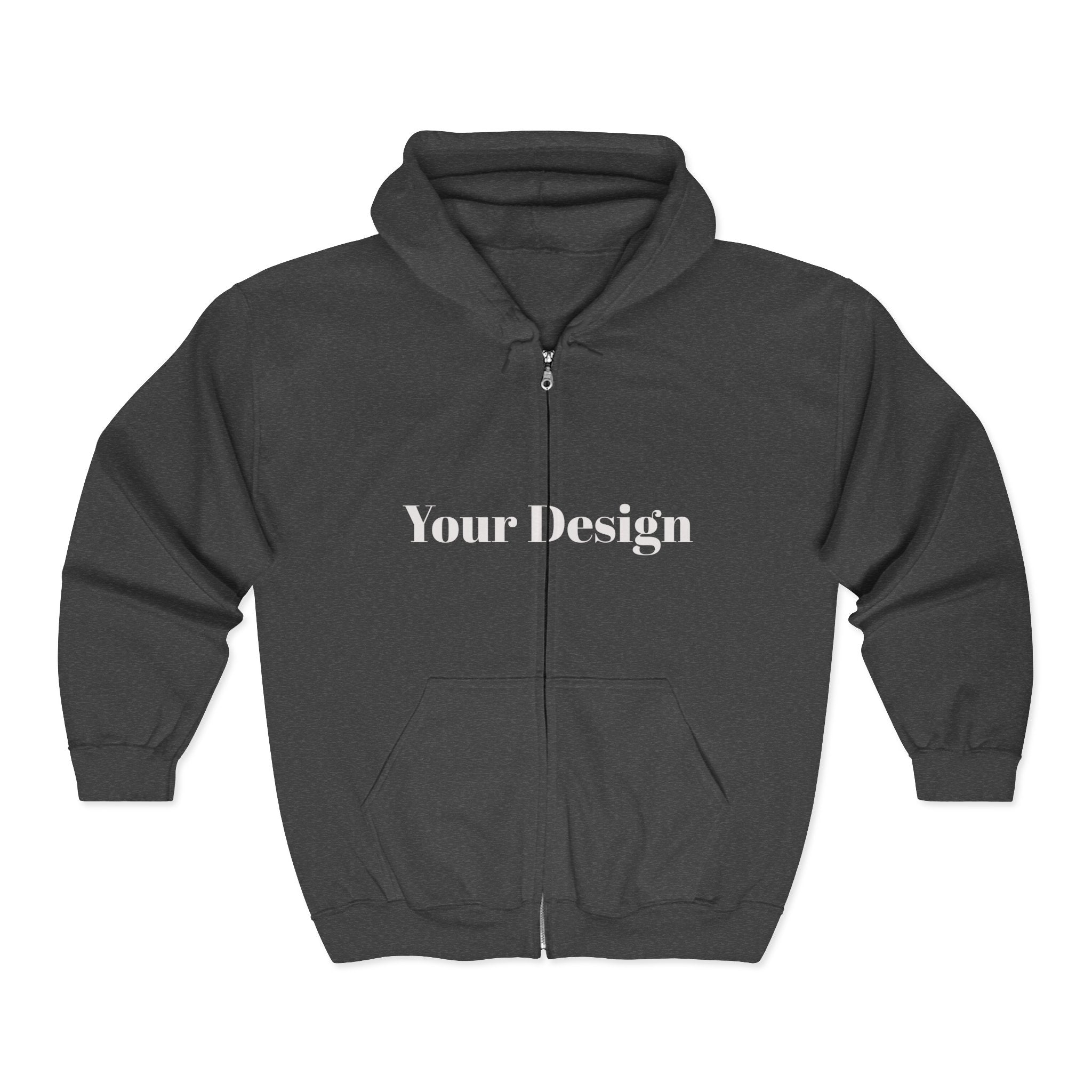 Unisex Zip Hoodie