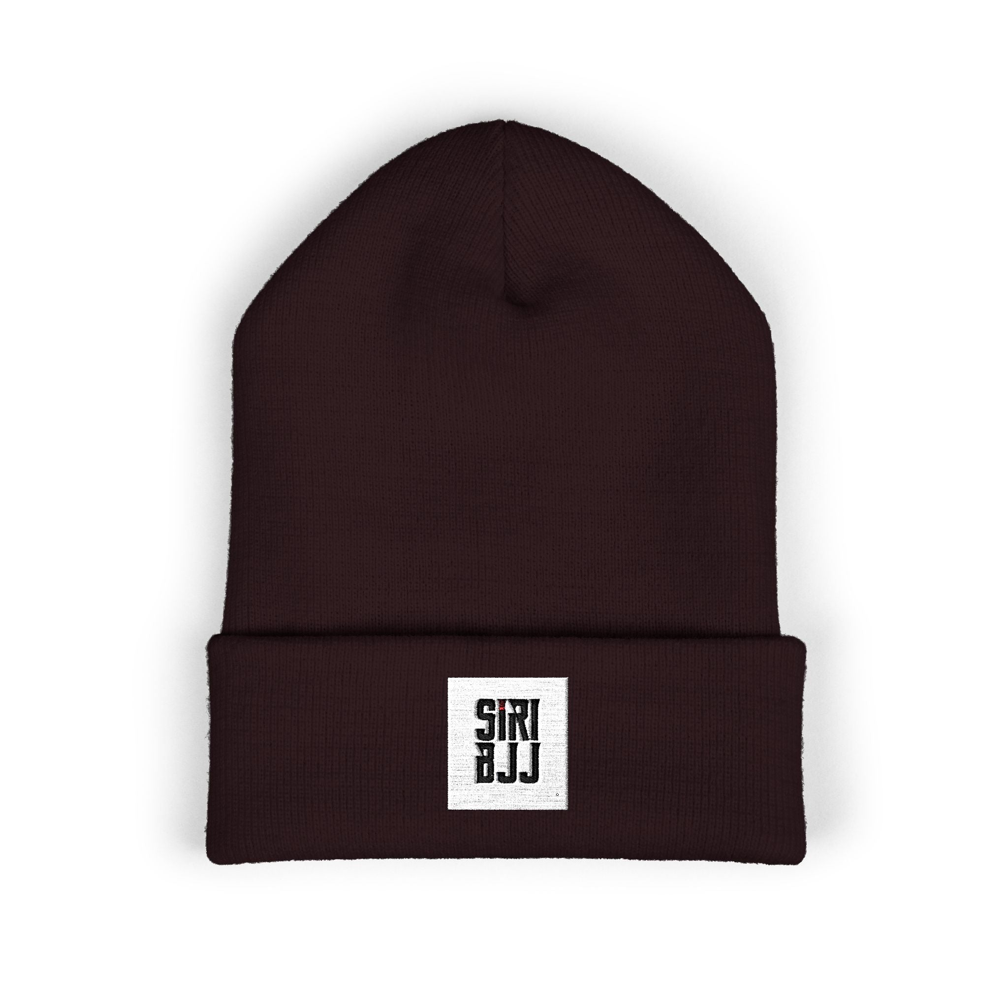 Siri Embroidered Cuffed Beanie