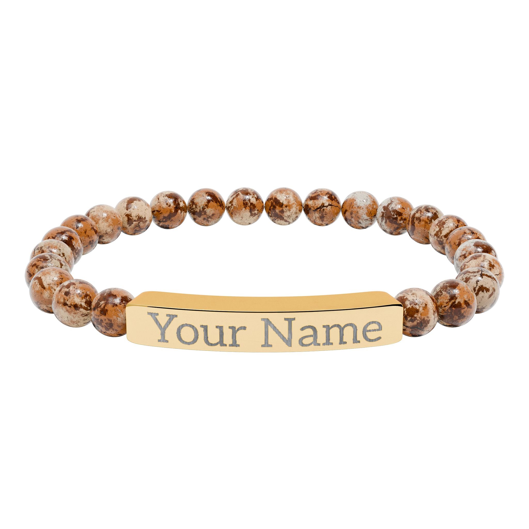 Engraved Name Stretch Bracelet