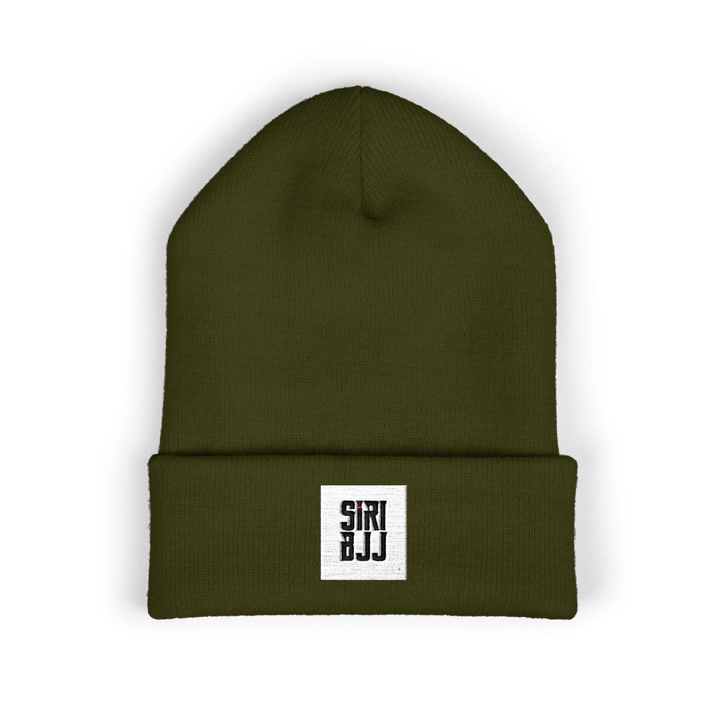 Siri Embroidered Cuffed Beanie