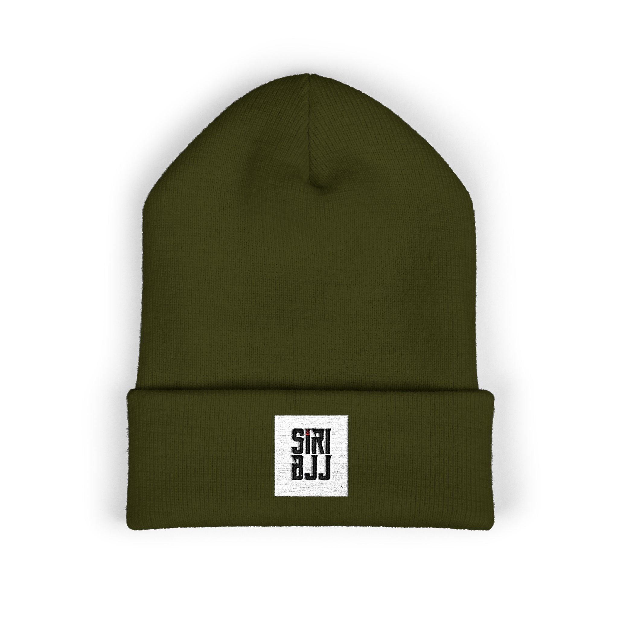 Siri Embroidered Cuffed Beanie