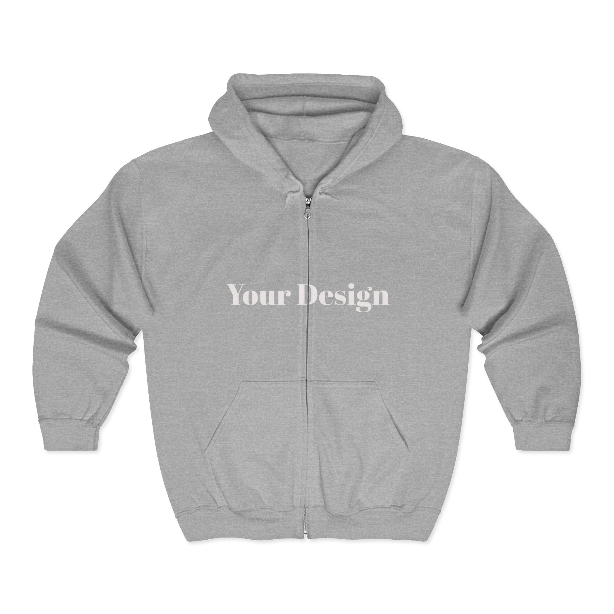 Unisex Zip Hoodie