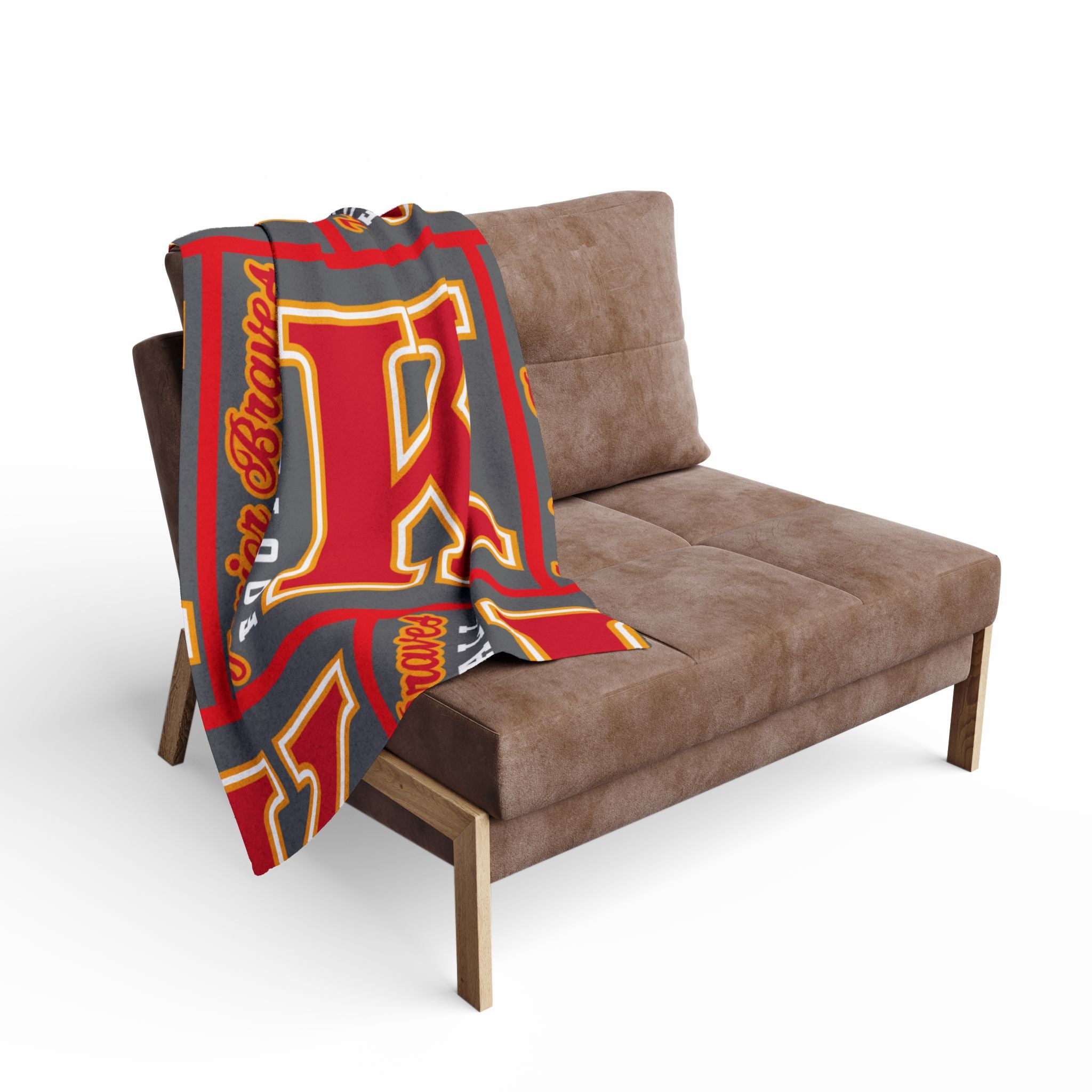 Jr Braves Fleece Blanket