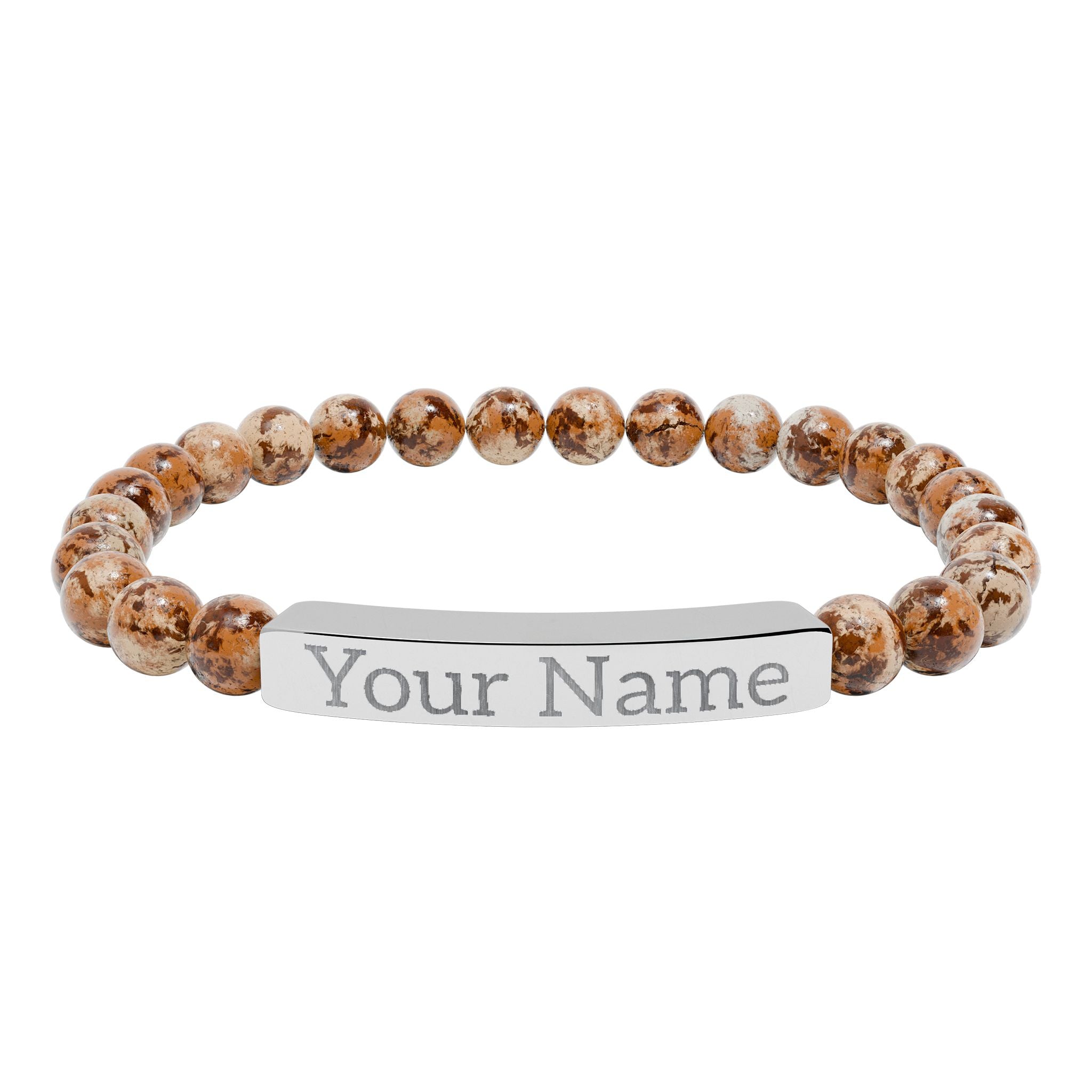 Engraved Name Stretch Bracelet