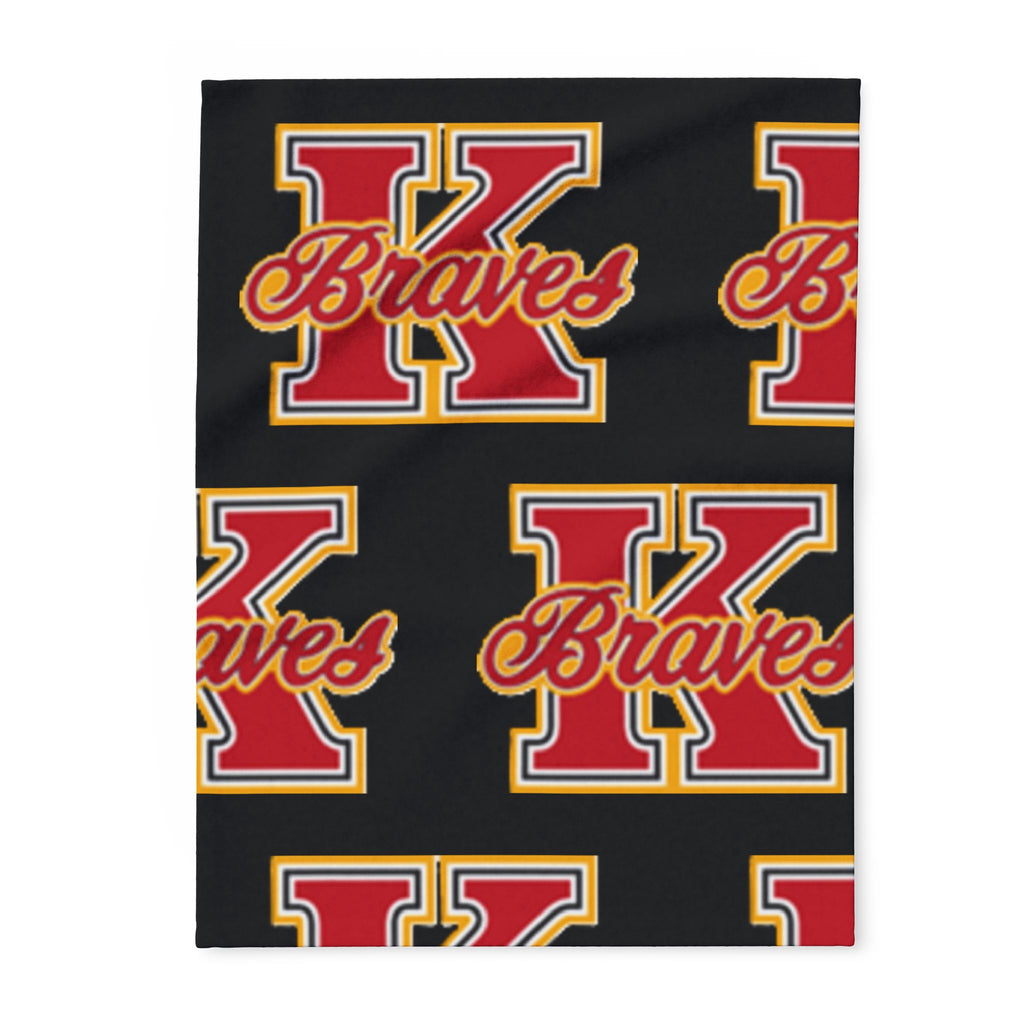 Junior Braves Football  Fleece Blanket