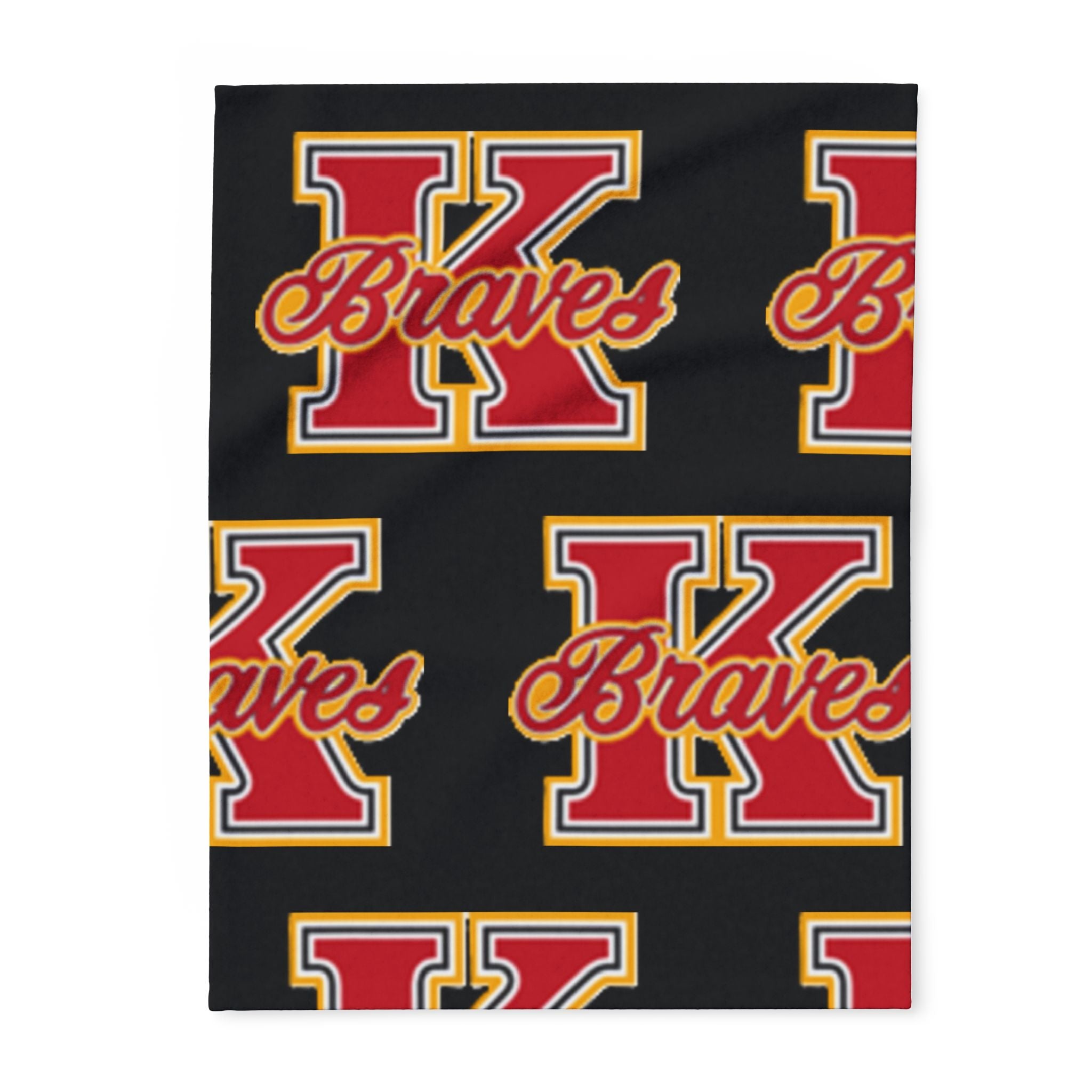Junior Braves Football  Fleece Blanket